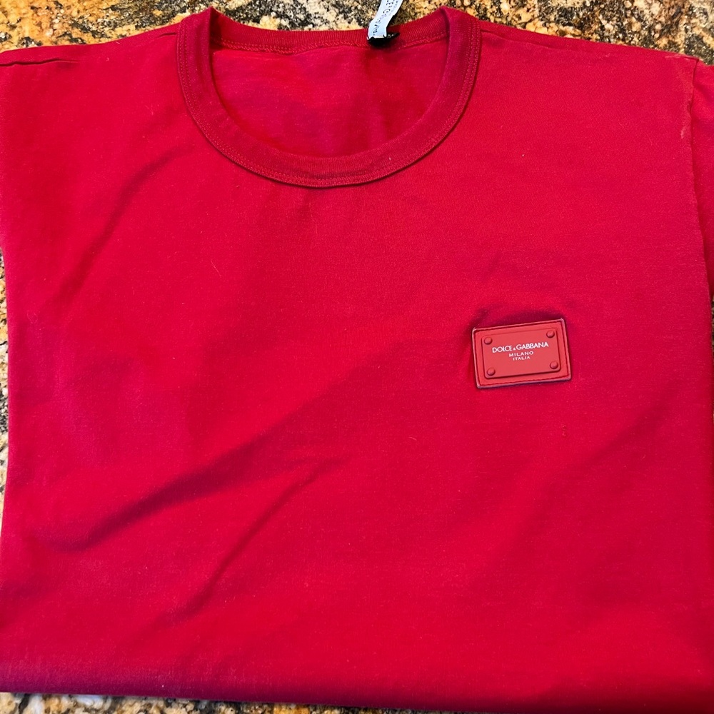 Men’s dolce gabanna short sleeve shirt